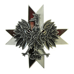 Полковой знак 1-го Креховецкого уланского полка им. полковника Болеслава Мощчицкого. Польша, муляж