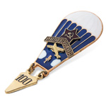 Нагрудный знак «Инструктор-парашютист»