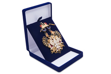 Футляр под награды универсальный (тёмно-синий)