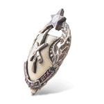 Знак «Петроградская пехотная школа РККА», копия