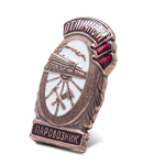 Знак «Отличный паровозник», копия