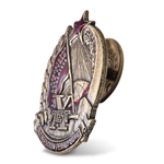 Знак «X лет Октябрьской революции» вид 2, копия