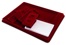 Планшет для наград «Подвиг Героев», 8 наборных ячеек и капсула для хранения