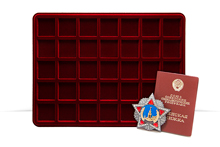 Планшет для знаков, 35 ячеек (45х45 мм)