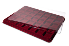 Планшет для знаков, 35 ячеек (45х45 мм)