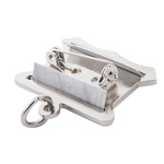 Квадроколодка из белого металла