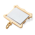 Квадроколодка из желтого металла