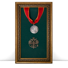 Панно для наград РИ (малое, открытого типа) рамка с вензелями