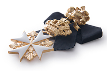 Орден святого Иоанна Иерусалимского командорский с бантом, копия