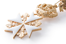 Орден святого Иоанна Иерусалимского командорский с бантом, копия