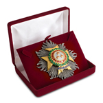 Звезда ордена Бани (для военных), копия