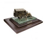 Диорама ЗИС-44 Санитарный, масштабная модель 1:35