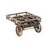 Самоходная тележка Леонардо да Винчи, масштабная модель