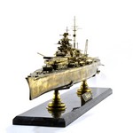 Линкор "Бисмарк", масштабная модель 1:350