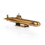 Подводная лодка "ТАЙФУН", масштабная модель 1:700