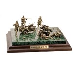 Диорама "Мотоциклы R-12 и М-72", масштабная модель 1:35