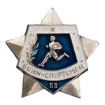 Значок «Воин-спортсмен» 2 степени, сувенирный муляж