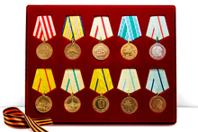 Коллекция медалей «За нашу Советскую Родину», сувенирные муляжи