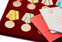 Коллекция медалей «За нашу Советскую Родину», сувенирные муляжи