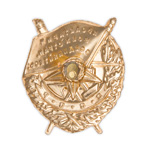 Орден боевого Красного Знамени (золотой, на закрутке) улучшенный муляж