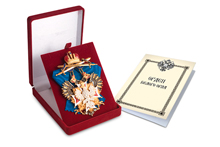 Крест Ордена Белого орла с мечами, копия