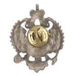 Значок «Россия» серебряный