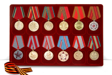 Коллекция юбилейных медалей «Победа», сувенирные муляжи