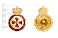 Знак ордена Святой Анны IV степени (Клюква) для ношения на оружии