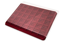 Планшет под знаки на винте, 35 ячеек