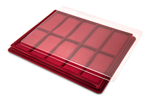 Планшет для наград СССР, 10 ячеек (с поролоновыми вставками)