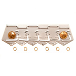 Колодка на 6 медалей, алюминий