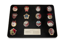 Коллекция орденов республик СССР с кейсом, АиФ