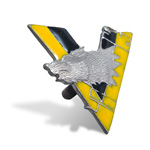 Знак «Волчья сотня» ( Белое движение) V с желтой эмалью, копия