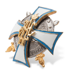 Знак «Казанское военное училище», копия