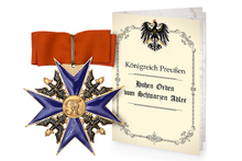 Орден Чёрного Орла - Пруссия, муляж