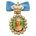Наградной портрет Имп. Елизаветы, муляж