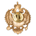 Значок «Россия» (золотой)