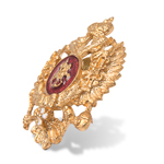 Значок «Россия» (золотой)