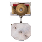 Знак «Заслуженный военный штурман», СССР, муляж