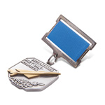 Знак «Заслуженный летчик-испытатель», СССР, муляж