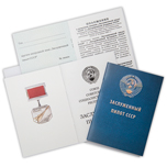 Знак «Заслуженный пилот», СССР, муляж