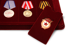 Планшет для наград «Бессмертный Полк» с наборными ячейками