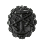 Знак За ранение военно-морского флота "черное" ПМВ. Германия, муляж