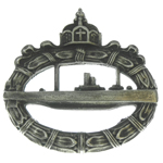 Знак подводной лодки ПМВ. Германия, муляж